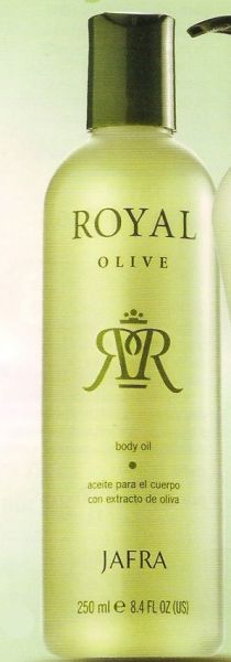 Royal Olive Óleo Corporal com Extrato de Oliva, 250ml.