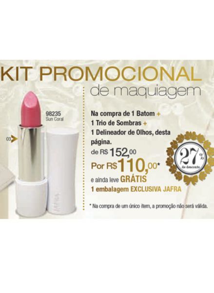 Kit promocional - Maquiagem